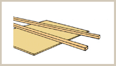1:12 Scale Model Lumber 2x4 thru 2x10 134 Pieces