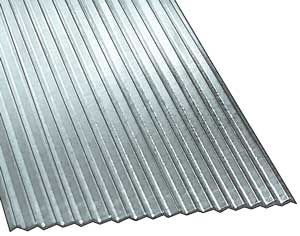 G SCALE  CORRUGATED  METAL ROOF 