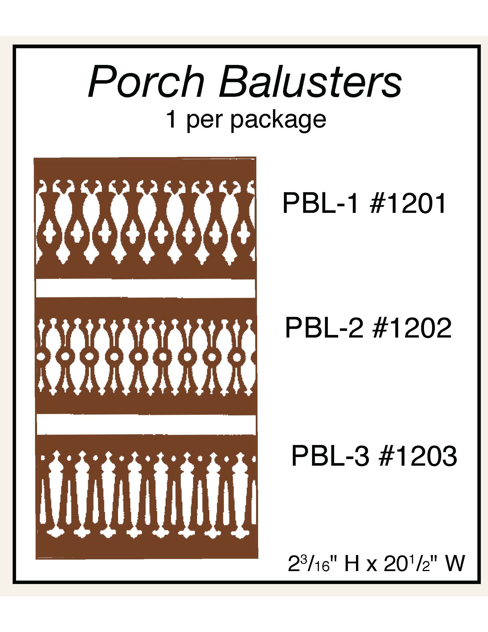 Porch Balusters