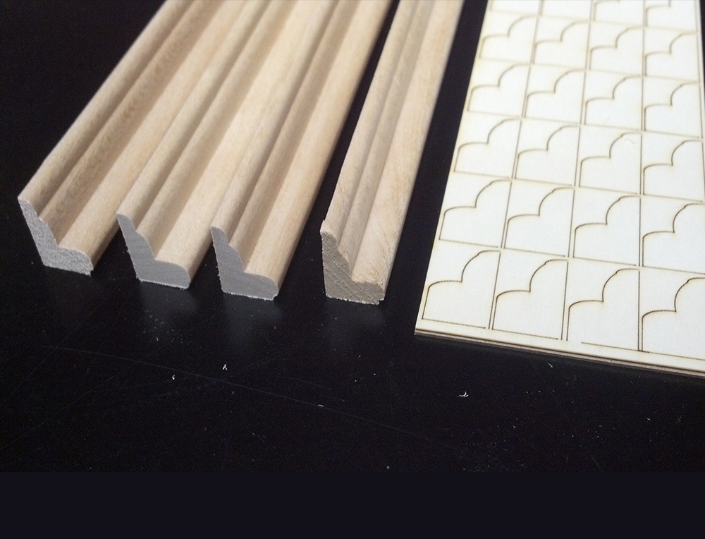 Northeastern Scale Lumber Co. O Scale Bench seats